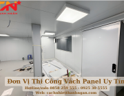 Vách Ngăn Panel - Đơn Vị Thi Công Vách Ngăn Panel Uy Tín Tại Biên Hòa