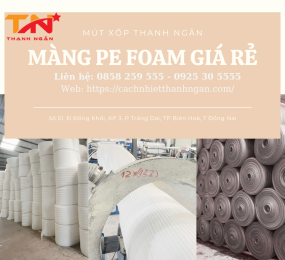Cuộn Màng Xốp Pe Foam Bọc Hàng Bọc Hàng Chống Sốc