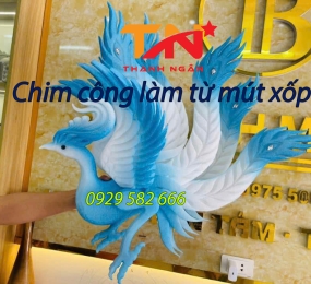 Xốp Dẻo Dày 10cm Điêu Khắc Rồng Phượng