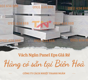Tấm Vách Ngăn Panel Cách Nhiệt EPS Giá Sỉ Tại Nhà Máy Sản Xuất Biên Hòa