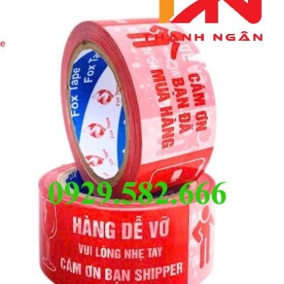 Băng Keo Màu In Chữ Theo Yêu Cầu Tại Bình Dương