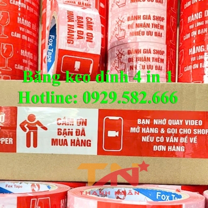 Băng Keo Màu In Chữ Theo Yêu Cầu Tại Bình Dương