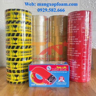Băng keo trong 100 yard giá rẻ 