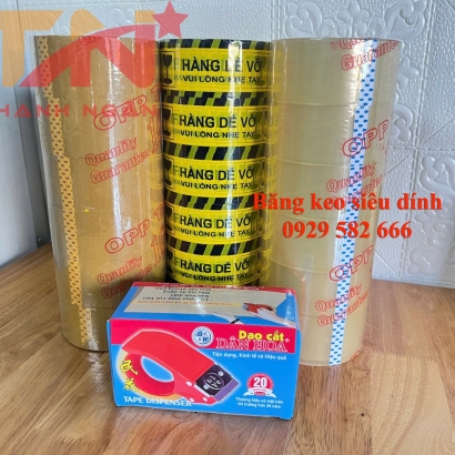 Băng keo trong 48mm x 100yards ( 90m ) Tại Bình Thuận 