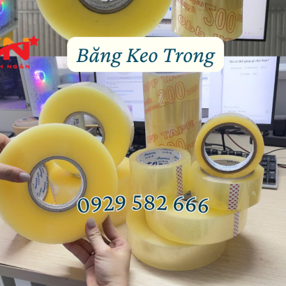 Combo 6 cuộn Băng Dính 1kg Lõi Nhựa Mỏng Tại Bình Dương