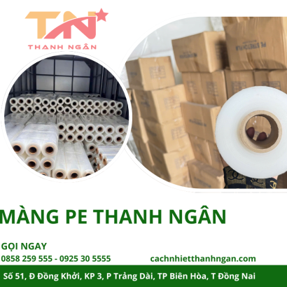 Mua Màng Co Pe Quấn Pallet Giá Sỉ Tại Nhà Máy Sản Xuất Biên Hòa