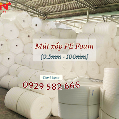 Màng Xốp Pe Foam - Xốp dẻo loại 4mm