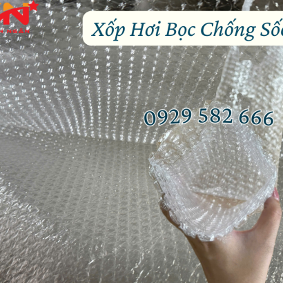 Xốp hơi 30cm x 100m - Cuộn chống sốc gói hàng
