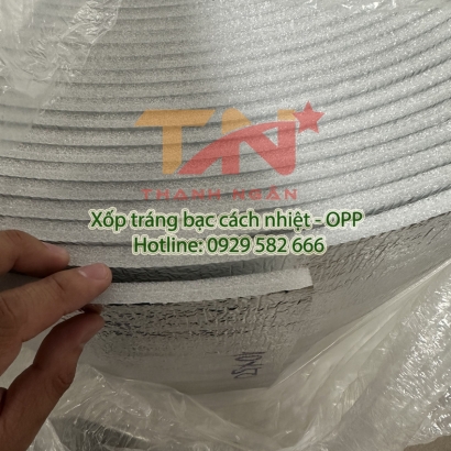 Xốp tráng bạc cách nhiệt dày 10mm tại Long Thành