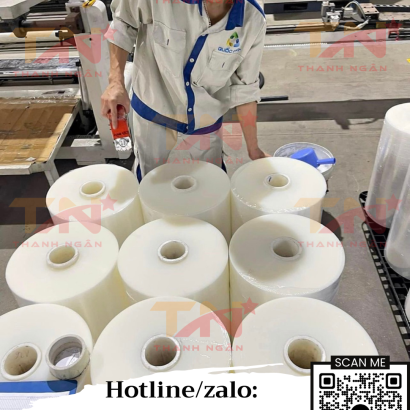 Màng chít, PE, màng quấn Pallet, PE stretch film chiều rộng 50cm/25cm