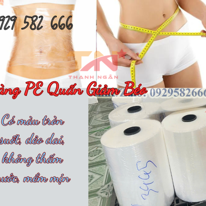 Màng chít, PE, màng quấn Pallet, PE stretch film chiều rộng 50cm/25cm