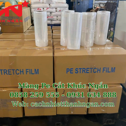 Màng Co Pe Thanh Ngân Quấn Pallet Giá Rẻ Tại Đồng Nai