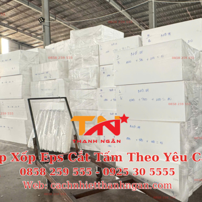 Mút Xốp Cách Nhiệt EPS Giá Sỉ Tại Kho Biên Hòa