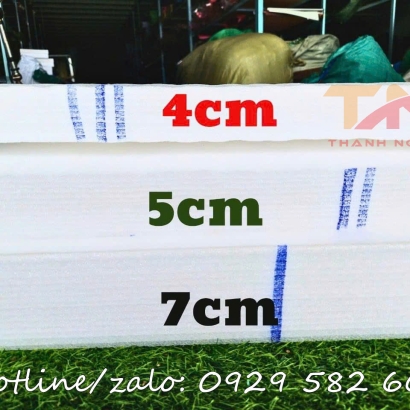 XỐP PE FOAM DẠNG TẤM CẮT SẴN THEO KÍCH THƯỚC YÊU CẦU