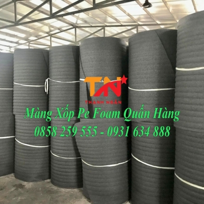MÚT XỐP PE FOAM MẦU ĐEN TẠI BIÊN HOÀ, NHƠN TRẠCH, LONG THÀNH ĐỒNG NAI
