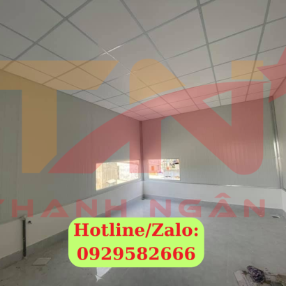 Thi Công Vách Ngăn Panel Cho Công Trình Xưởng Sản Xuất 