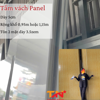 Tấm Vách Panel 50mm tại Đồng Nai 