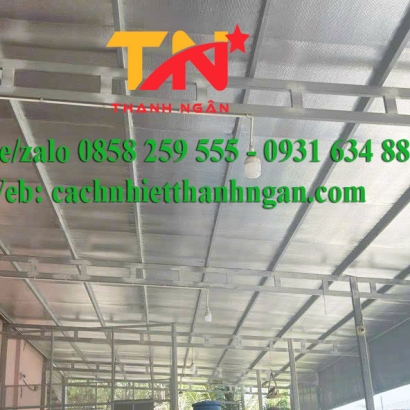 XỐP CHỐNG NÓNG MÁI TÔN 1 MẶT BẠC Ở BÌNH DƯƠNG