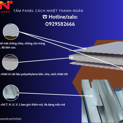 KÍCH THƯỚC CỦA TẤM PANEL 