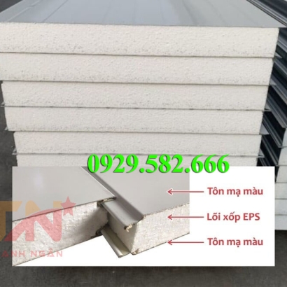 Tấm Panel Dày 5cm Lắp Ngăn Phòng