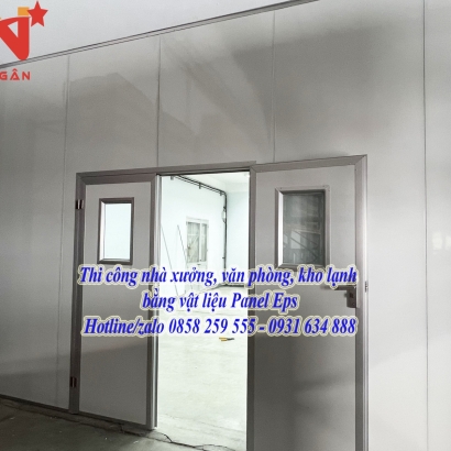 Thi Công Vách Ngăn Panel EPS Kho Lạnh