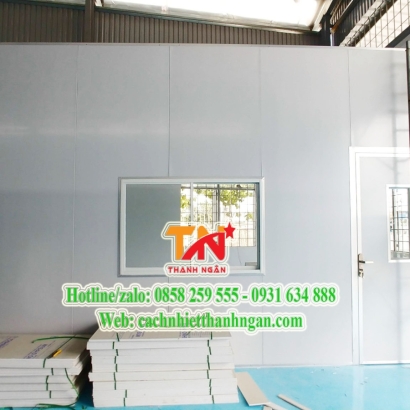 Vách Ngăn Cách Nhiệt EPS Làm Kho Lạnh Tại Biên Hòa