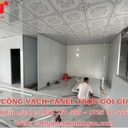 Vách Ngăn Panel EPS - Thi Công Phòng Sạch - Kho Lạnh