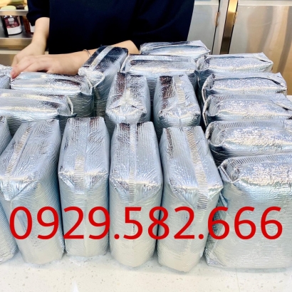 Túi xốp tráng bạc 4mm có keo dán ở Đồng Nai 