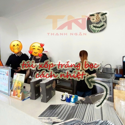 Túi xốp bạc giữ nhiệt tại Đồng Nai cho công ty sản xuất hàng đông lạnh