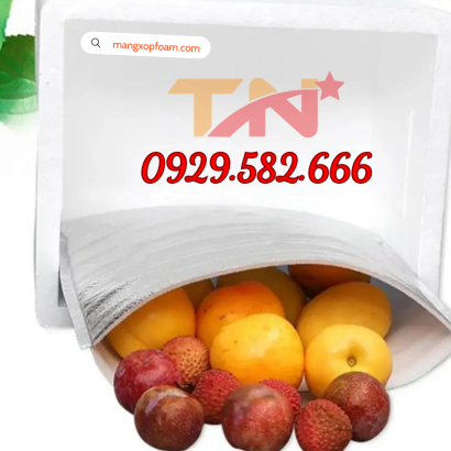 Túi xốp tráng bạc 4mm có keo dán ở Đồng Nai 