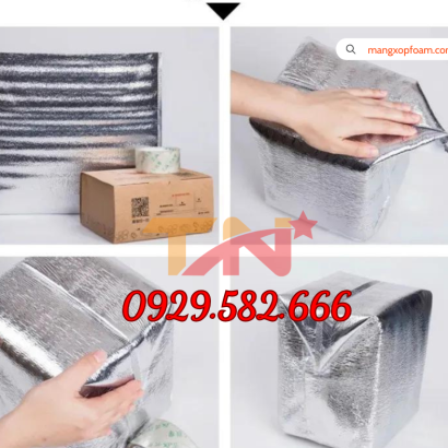 Túi xốp bạc giữ nhiệt xuẩu khẩu tại Đồng Nai