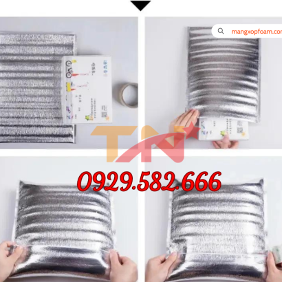 TÚI LÁ NHÔM - CÁCH NHIỆT ĐỰNG ĐỒ ĂN TAKE AWAY GIÁ CỰC RẺ TẠI THỦ ĐỨC