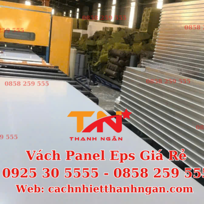 Vách Ngăn Cách Nhiệt EPS Làm Kho Lạnh Tại Biên Hòa