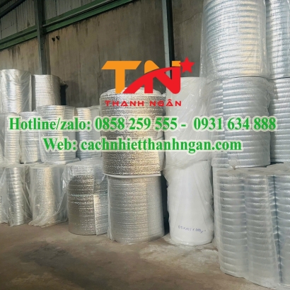 XỐP CHỐNG NÓNG MÁI TÔN 1 MẶT BẠC Ở BÌNH DƯƠNG