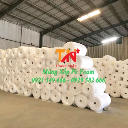 Nhà máy sản xuất mút xốp pe foam ở KCN Long Bình Đồng Nai