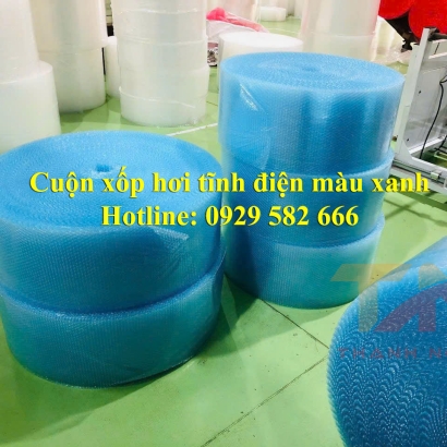 XỐP HƠI CHỐNG TĨNH ĐIỆN MÀU XANH DƯƠNG, MÀU HỒNG - ĐỦ LOẠI