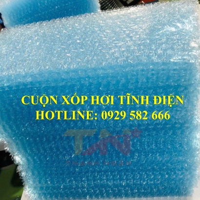 XỐP HƠI CHỐNG TĨNH ĐIỆN MÀU XANH DƯƠNG, MÀU HỒNG - ĐỦ LOẠI
