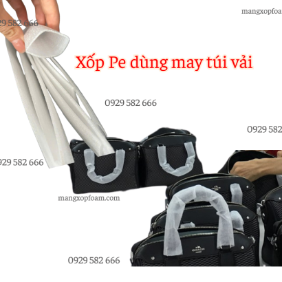 Mút Pe Foam Đen 1mm Dùng May Túi Vải Bình Dương 